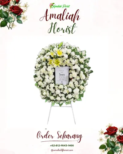 Krans Bunga Duka Cita di Cibitungwetan
